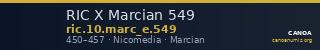 RIC X Marcian 549 — CANOA
