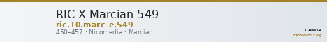 RIC X Marcian 549 — CANOA