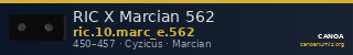 RIC X Marcian 562 — CANOA
