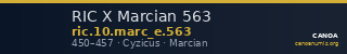 RIC X Marcian 563 — CANOA
