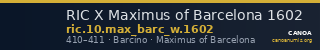 RIC X Maximus of Barcelona 1602 — CANOA