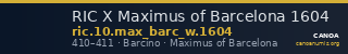 RIC X Maximus of Barcelona 1604 — CANOA