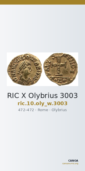 RIC X Olybrius 3003 — CANOA