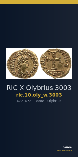 RIC X Olybrius 3003 — CANOA