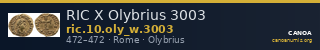 RIC X Olybrius 3003 — CANOA