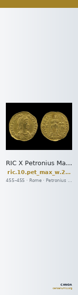 RIC X Petronius Maximus 2201 — CANOA