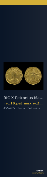 RIC X Petronius Maximus 2201 — CANOA