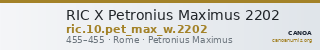 RIC X Petronius Maximus 2202 — CANOA