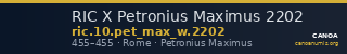 RIC X Petronius Maximus 2202 — CANOA