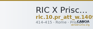 RIC X Priscus Attalus 1409 — CANOA