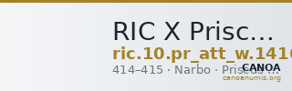 RIC X Priscus Attalus 1416 — CANOA