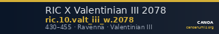 RIC X Valentinian III 2078 — CANOA