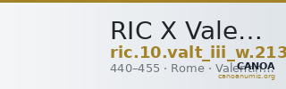 RIC X Valentinian III 2137 — CANOA