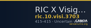 RIC X Visigoths 3703 — CANOA