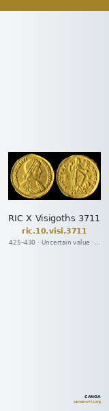RIC X Visigoths 3711 — CANOA