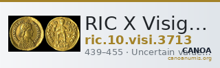 RIC X Visigoths 3713 — CANOA