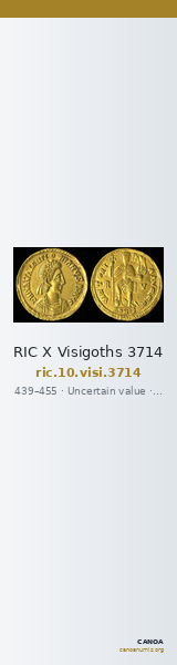 RIC X Visigoths 3714 — CANOA