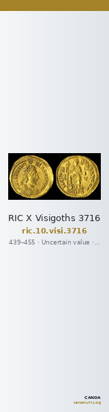 RIC X Visigoths 3716 — CANOA