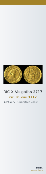 RIC X Visigoths 3717 — CANOA