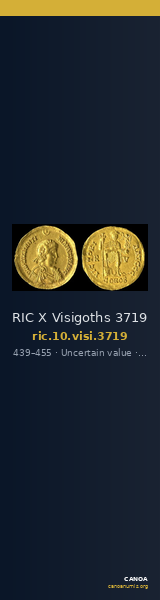 RIC X Visigoths 3719 — CANOA