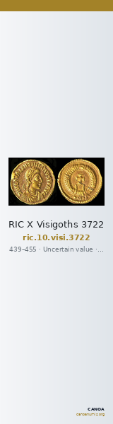 RIC X Visigoths 3722 — CANOA