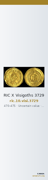 RIC X Visigoths 3729 — CANOA