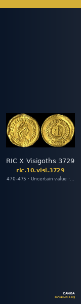 RIC X Visigoths 3729 — CANOA
