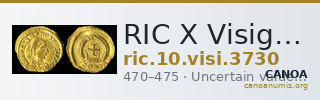 RIC X Visigoths 3730 — CANOA