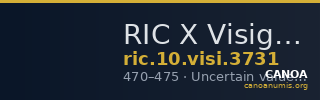 RIC X Visigoths 3731 — CANOA