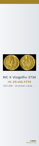 RIC X Visigoths 3734 — CANOA
