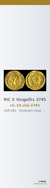 RIC X Visigoths 3745 — CANOA