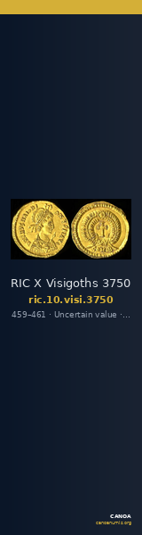 RIC X Visigoths 3750 — CANOA