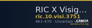 RIC X Visigoths 3751 — CANOA