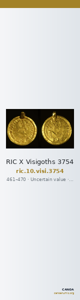 RIC X Visigoths 3754 — CANOA