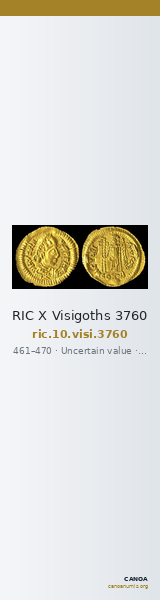 RIC X Visigoths 3760 — CANOA
