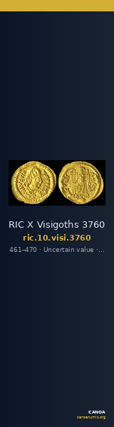 RIC X Visigoths 3760 — CANOA