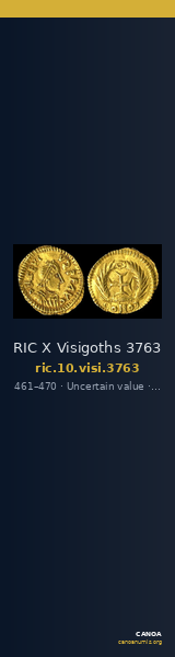 RIC X Visigoths 3763 — CANOA