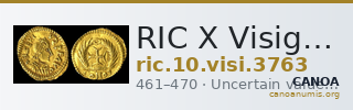 RIC X Visigoths 3763 — CANOA