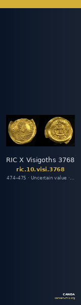 RIC X Visigoths 3768 — CANOA