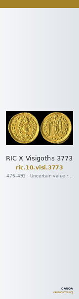 RIC X Visigoths 3773 — CANOA