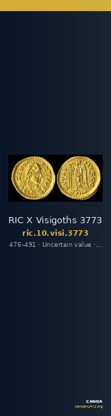 RIC X Visigoths 3773 — CANOA
