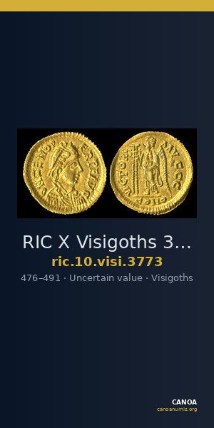 RIC X Visigoths 3773 — CANOA