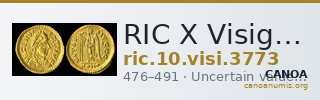RIC X Visigoths 3773 — CANOA