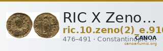RIC X Zeno (East) 910 — CANOA