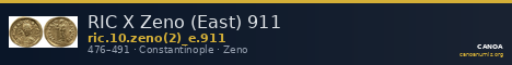 RIC X Zeno (East) 911 — CANOA