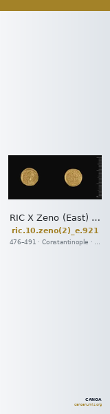 RIC X Zeno (East) 921 — CANOA
