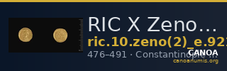 RIC X Zeno (East) 921 — CANOA