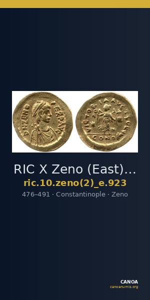 RIC X Zeno (East) 923 — CANOA