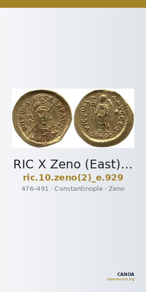 RIC X Zeno (East) 929 — CANOA