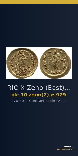 RIC X Zeno (East) 929 — CANOA